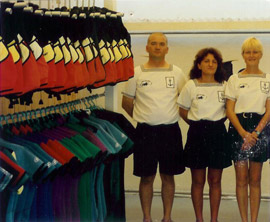 Nathalie, Béa, Yvan, les trois responsables de Sainte-Luce Plongée.